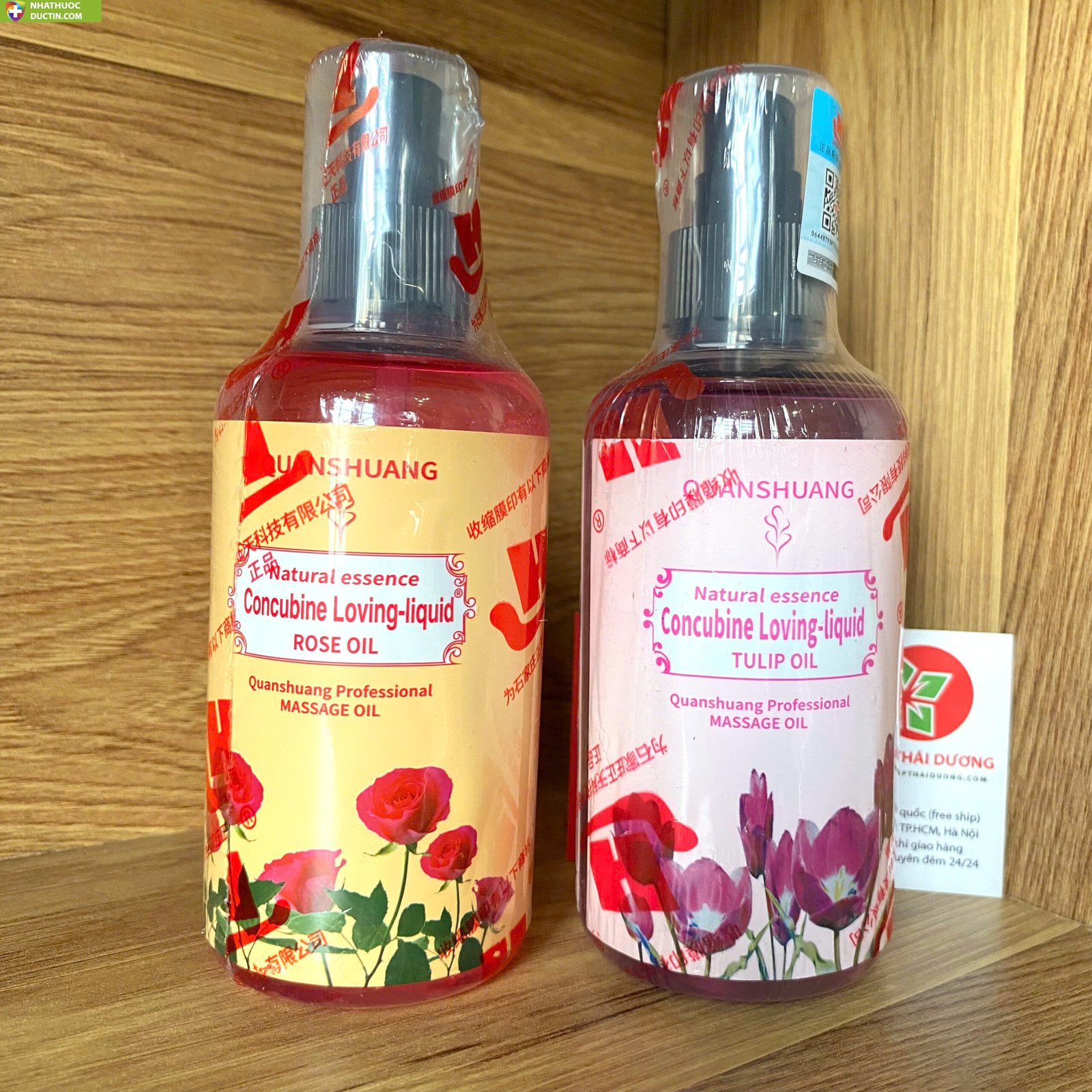 Dầu Massage Body Hương Hoa Hồng Tự Nhiên Cao Cấp Chai 300ml 2 daune scaled