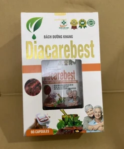 Viên uống Hạ đường huyết hoa đà BÁCH ĐƯỜNG KHANG Diacarebest-Dây thìa canh-Hộp 60 viên 6 duonghuyet2