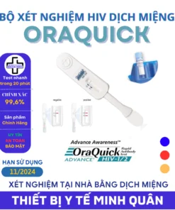 Alternative view of Bộ test HIV OraQuick - Xét nghiệm bằng dịch miệng tại nhà không lấy máu