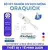 Bộ test HIV OraQuick - Xét nghiệm bằng dịch miệng tại nhà không lấy máu