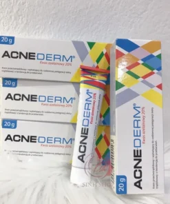 Alternative view of Kem Giảm Mụn Làm Trắng Da Acne Derm 20% Azelaic 20g Acnederm hàng nội địa balan