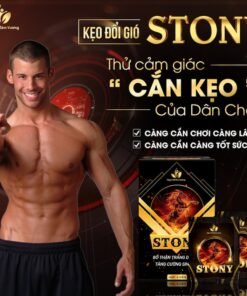 Kẹo ngậm Stony – Hỗ trợ sinh lý nam giới 16 keo stony chinh hang 1 CfdcQ