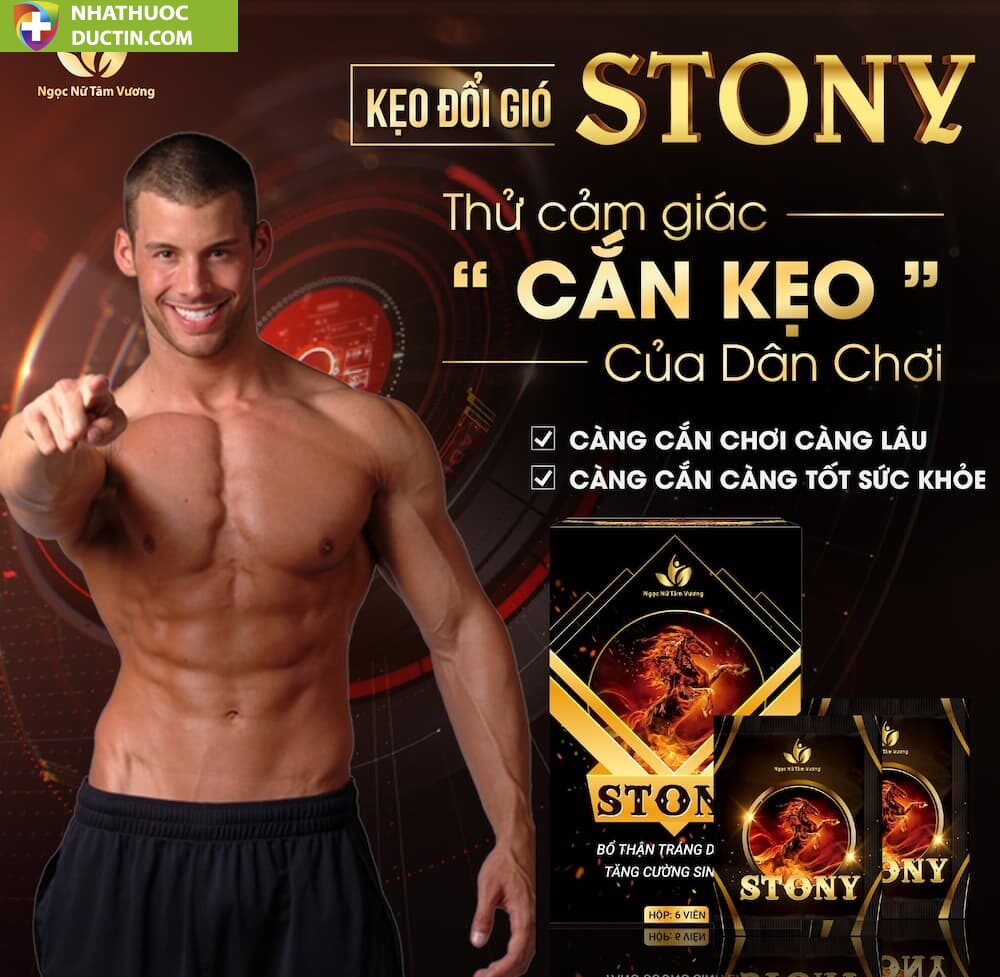 Kẹo ngậm Stony – Hỗ trợ sinh lý nam giới 23 keo stony chinh hang 1 CfdcQ