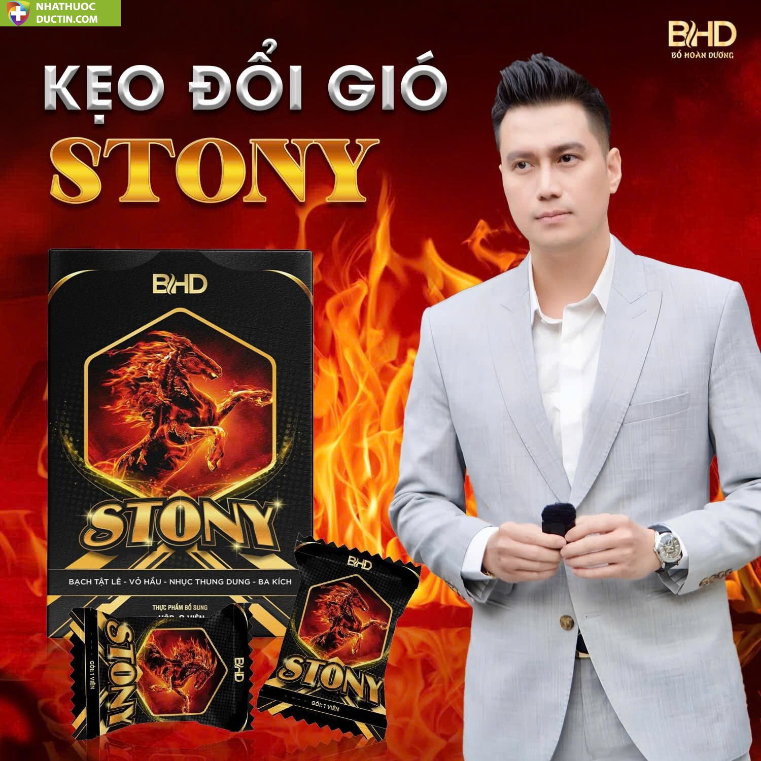 Kẹo ngậm Stony – Hỗ trợ sinh lý nam giới 29 keodoigio