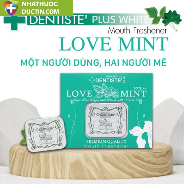 Kẹo Phòng The Bạc Hà Dentiste Sukkiri Love Mint Nhật Bản – Kẹo Dentiste Quan Hệ Miệng Phê 14 keongahm2