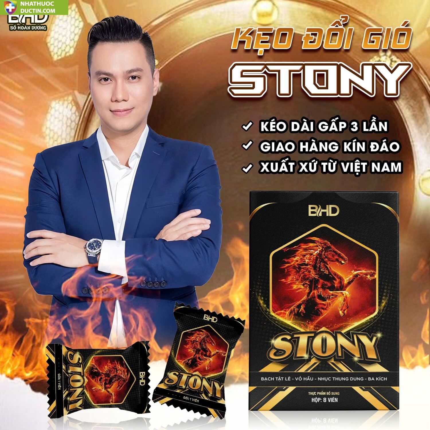 Kẹo ngậm Stony – Hỗ trợ sinh lý nam giới 26 keongamstony snu2U