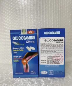 Viên uống hỗ trợ xương khớp glucosamine 3200mg nhập khẩu chính hãng mỹ 100v 9 khopne1