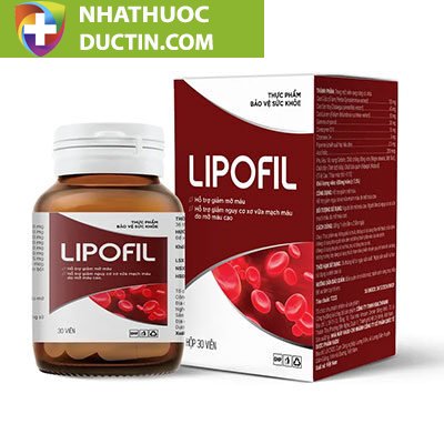 Lipofil giảm mỡ máu, ổn định huyết áp, tránh đột quỵ 14 lipofil 62