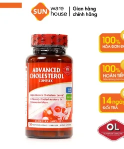 Viên Uống Hỗ Trợ Giảm Mỡ Máu OLYMPIAN LABS Advanced Cholesterol Complex 30 Viên 9 mau3