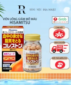 Alternative view of Viên uống giảm mỡ trong máu Hisamitsu Nội Địa Nhật bản hộp 84 viên