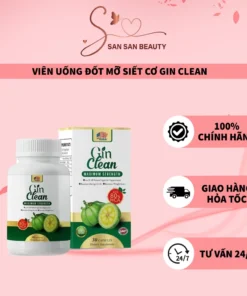 Đốt Mỡ Siết Cơ GINCLEAN - Viên Uống Giảm Cân MONICA - Giảm Cân Cấp Tốc USA 30 viên CHÍNH HÃNG 14 monica2