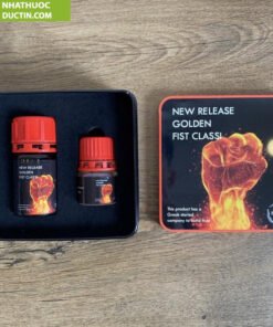 Alternative view of Set Hộp Combo Popper New Release Golden Fist Classic 60ml Dùng Cho T&B Tăng Hưng Phấn Mạnh Mẽ