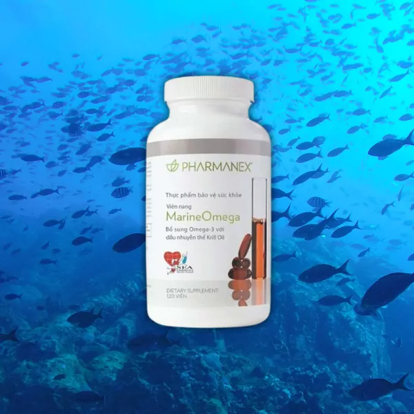Marine Omega 3 Nuskin Từ Hoa Kỳ ( 120 Viên ) 18 omega2