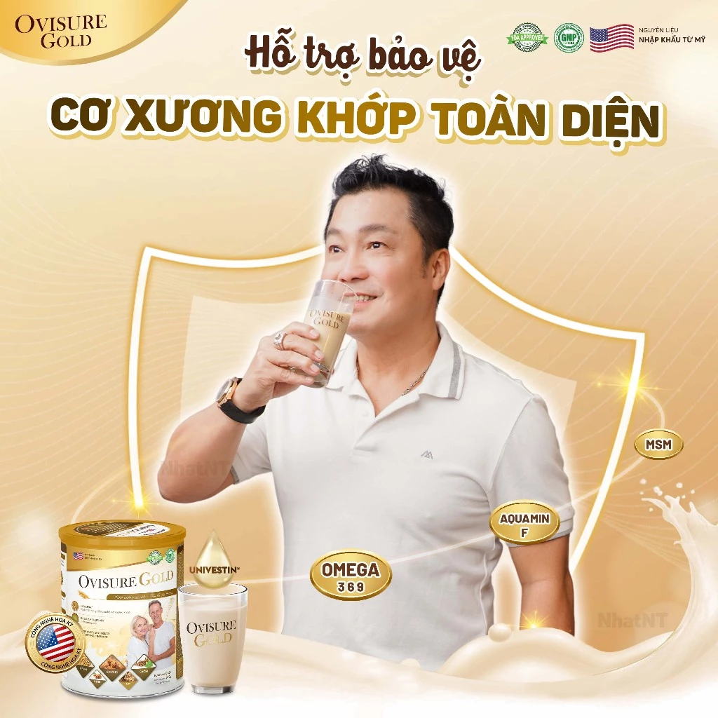 Sữa hạt xương khớp Ovisure Gold giúp xương chắc khỏe lon 650g chính hãng 21 ovi3