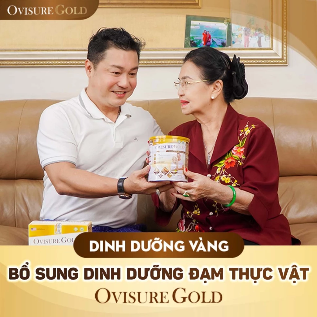 Sữa hạt xương khớp Ovisure Gold giúp xương chắc khỏe lon 650g chính hãng 20 ovi4