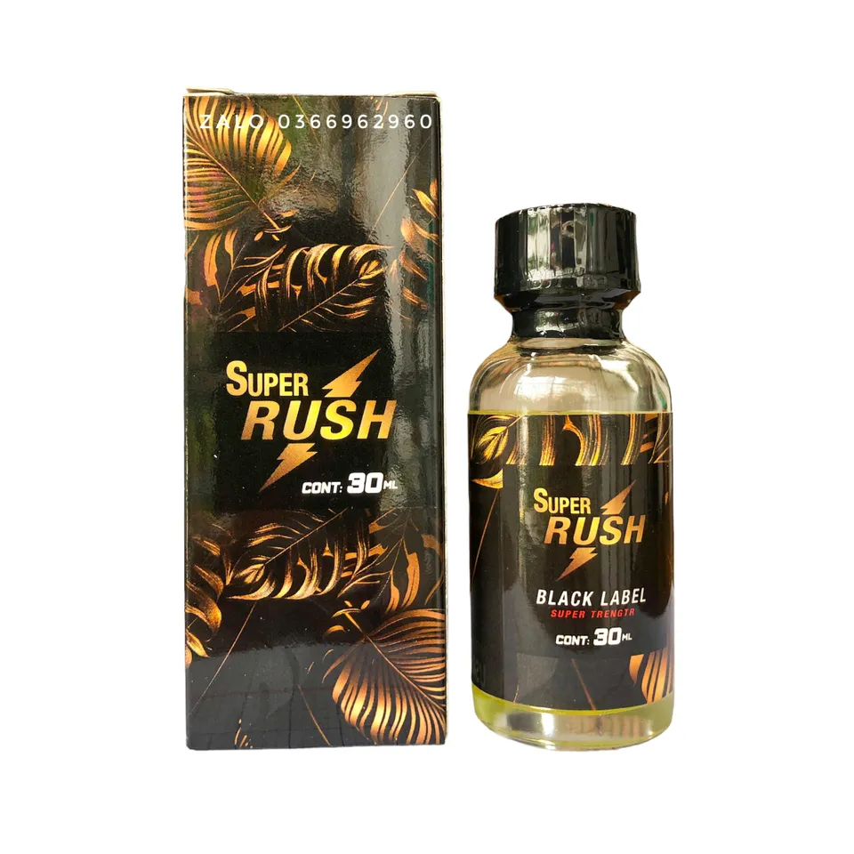 Chai hít tăng khoái cảm Popper Super Rush chai 30ml 8 rust222