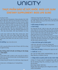 Bios Life Slim Unicity giảm cân 1600k Chính hãng hàng mới 9 slim unicity