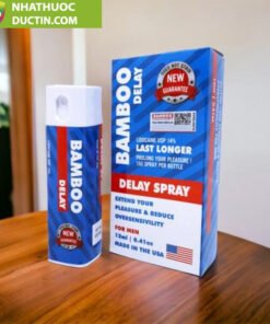 Thuốc Xịt Kéo Dài Thời Gian Quan Hệ Cho Nam Bamboo Delay Của Mỹ