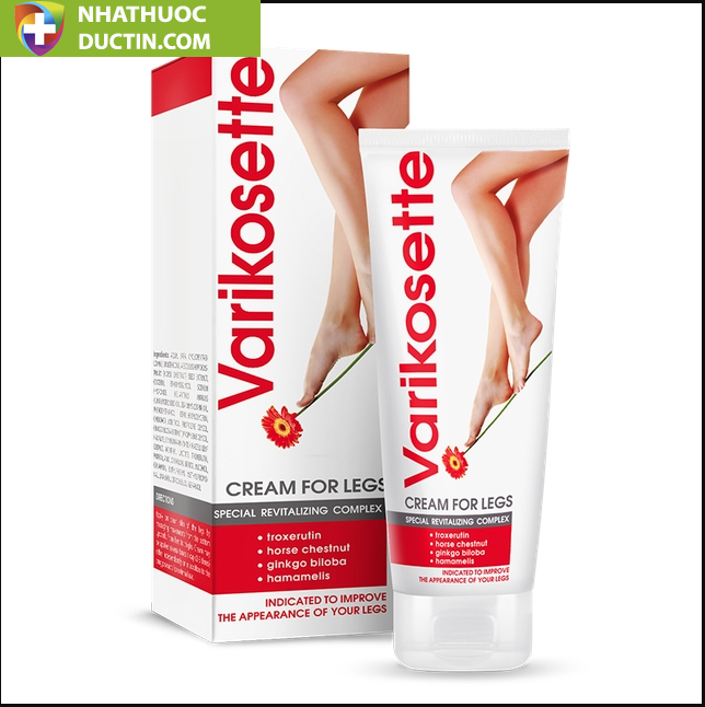 Kem Varikosette điều trị giãn tĩnh mạch chính hãng của Nga 75ml 4 VARIKOSET
