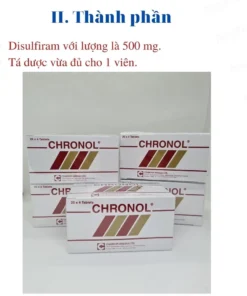 Viên uống hỗ trợ cai rượu hiệu quả Chronol - Chính hãng Thái Lan 10 cairuou3
