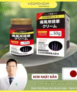 Cao bôi Gout Nhật Bản SENJOKO 50gr - Giảm đau giảm sưng do gút, thẩm thấu sâu vào vùng bị gút, đào thải axit uric 12 caoboi5