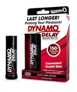 Chai xịt Dynamo Delay Black Label Edition chính hãng Mỹ thuốc kéo dài thời gian