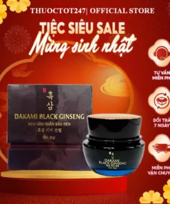 Kem Face Nám Nhân Sâm Đen Black Ginseng Chính hãng Mỹ Phẩm Dakami