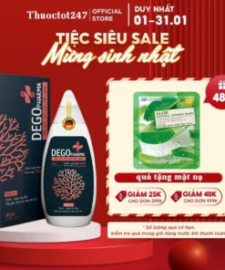 DẦU GỘI DEGO PHARMA [CHÍNH HÃNG] SẠCH GẦU HẾT NGỨA DA ĐẦU