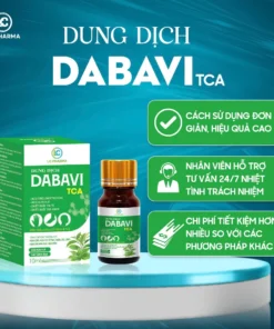 Alternative view of Dung dịch chấm TCA DABAVI, Hỗ trợ các vấn đề hạt ngọc, sùi MG, mụn cóc, gai SD...10ml [CÓ CHE TÊN]