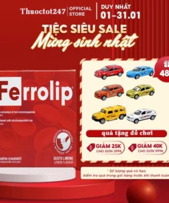 Sắt bầu, Sắt sinh học Ferrolip liposome bổ sung sắt cho mẹ bầu người thiếu máu thiếu sắt_Chính hãng 7 ferro2
