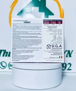 Sắt bầu, Sắt sinh học Ferrolip liposome bổ sung sắt cho mẹ bầu người thiếu máu thiếu sắt_Chính hãng 9 ferro4