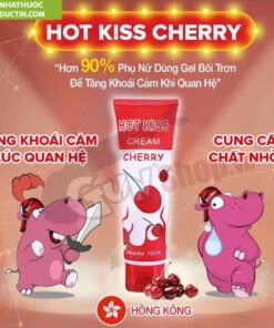 gel boi tron cao cap huong chery hot kiss 100ml 1 1