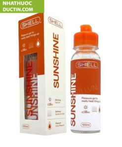 Gel bôi trơn nóng ấm - Shell Sunshine - Chai 100ml