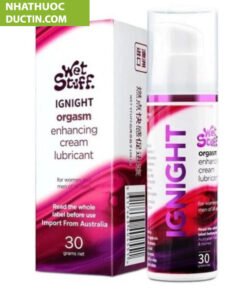 Gel bôi trơn tăng khoái cảm cho nữ Wet Stuff Ignight 30g se khít âm đạo
