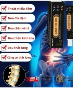 Alternative view of [CHÍNH HÃNG] Gel giảm đau thoát vị đĩa đệm, giảm đau thắt lưng, giảm đau xương khớp, thoái hoá, bong gân - Hộp 20g