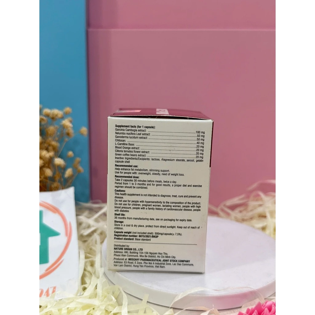 Viên Uống Dietpro hỗ trợ giảm cân hiệu quả - Hộp 30 viên 13 giamca2n