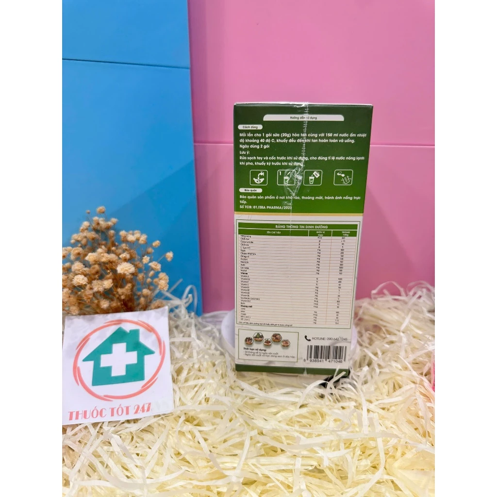 Sữa hạt Gumilac Mama 100% Đạm Thực Vật Dành Cho Mẹ Bầu - Hộp Giấy 400g 13 gulimac5