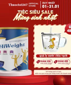 Alternative view of Sữa HiWeight sữa tăng cân Hi Weight 650gr hàng chính hãng