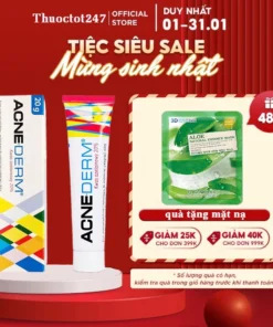 Kem Giảm Mụn Làm Trắng Da Acne Derm 20% Azelaic 20g Acnederm hàng nội địa balan (bill sau)
