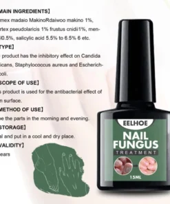 Serum nấm móng tay chân EELHOE 15ml dưỡng cứng hết sạch nấm bọng móng hư khoé nước 15 kemnam7