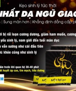 Kẹo Nhất Dạ Ngũ Giao Chính Hãng - Cải Thiện Sinh Lý Nam Hiệu Quả 12 keo nhat da ngu giao chinh hang