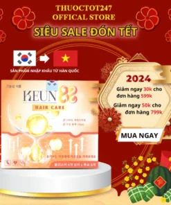 KEUN88 Kích mọc tóc hàn quốc, tinh chất nhân sâm giảm gãy rụng tóc, dưỡng tóc nhanh dàI - Keun88