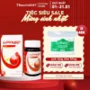 Viên uống Lipixgo hỗ trợ giảm mỡ máu tim mạch - hộp 30 viên