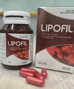 Viên uống Lipofil hỗ trợ mỡ máu 9 lipofil 15 1