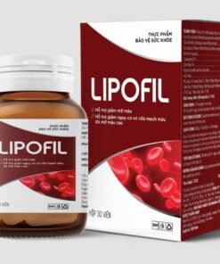 Viên uống Lipofil hỗ trợ mỡ máu 7 lipofil 5