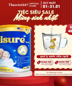 MISURE 850G - Sữa Non Ngủ Ngon MISURE Gold 850G - Hỗ trợ cải thiện giấc ngủ ,bổ sung dinh dưỡng