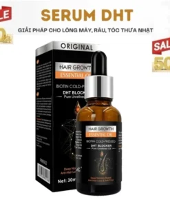 Alternative view of Serum mọc tóc DHT công nghệ Mỹ - Serum DHT kích tóc mọc tóc đen dày, bóng khỏe, giảm gãy rụng 30ml