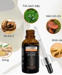 Serum mọc tóc DHT công nghệ Mỹ - Serum DHT kích tóc mọc tóc đen dày, bóng khỏe, giảm gãy rụng 30ml 12 moctoc4