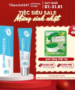 Kem Bôi Mụn Môi, Hạt Fordyce Belani - Mụn Môi, Dưỡng Ẩm, Cải Thiện Khô Môi, Nứt Nẻ, Giảm Thâm Môi