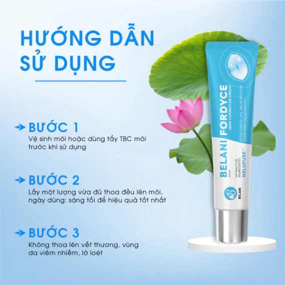 Kem Bôi Mụn Môi, Hạt Fordyce Belani - Mụn Môi, Dưỡng Ẩm, Cải Thiện Khô Môi, Nứt Nẻ, Giảm Thâm Môi 12 munhan2